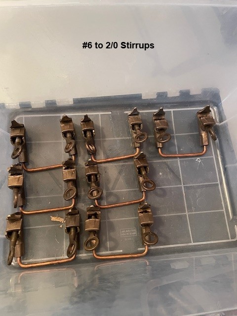 Overhead Power Line Hot Line Tap Clamp Stirrups
