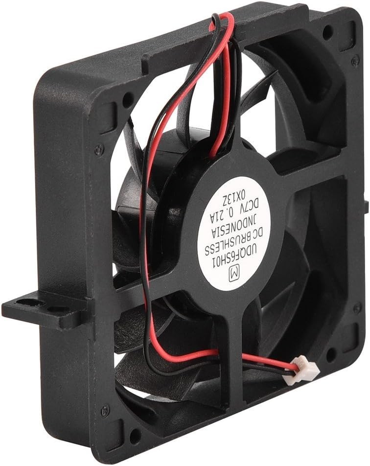 Replacement 30dB PS2 Cooler Fan, 2-Pin Connector, Easy Swap Installation