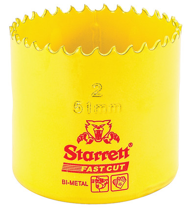 Starrett FCH0200-G, 2'' (51mm) Fast Cut Hole Saw