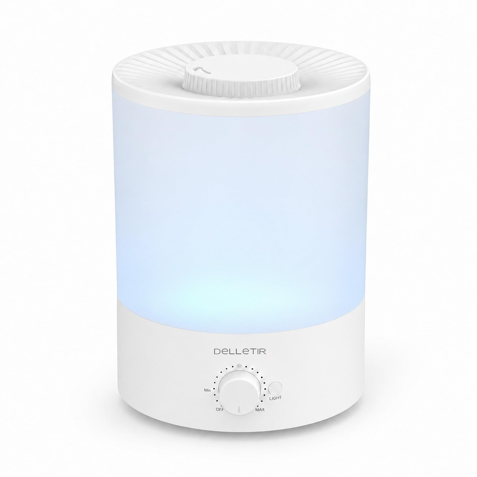 Delletir 3.5L Ultrasonic Cool Mist Humidifier, Quiet Top Fill Medium, White
