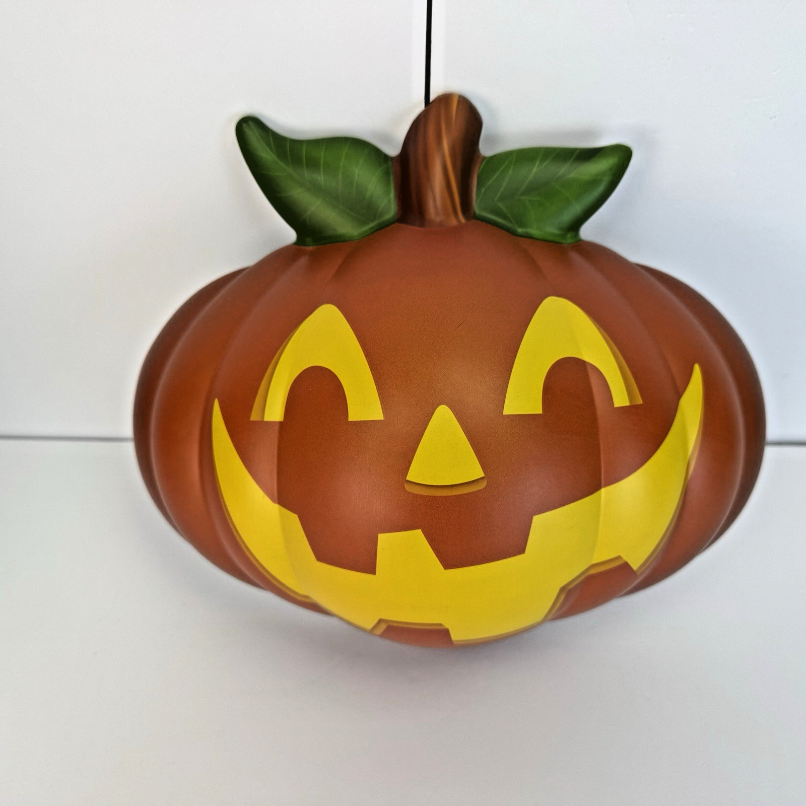 HALLMARK HALLOWEEN PUMPKIN JACK O'LANTERN TALKING  DOOR HANGER MOTION ACTIVATED