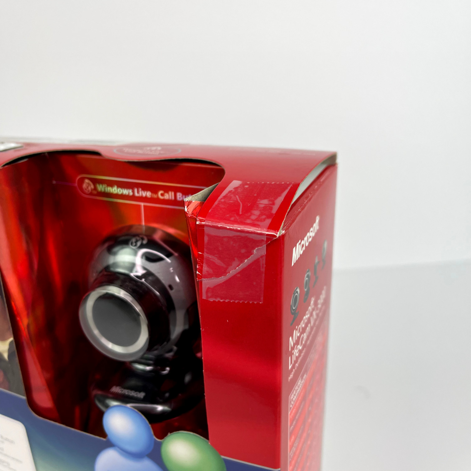 Microsoft LifeCam VX-3000 USB Webcam Windows Live Messenger PC Pre-owned