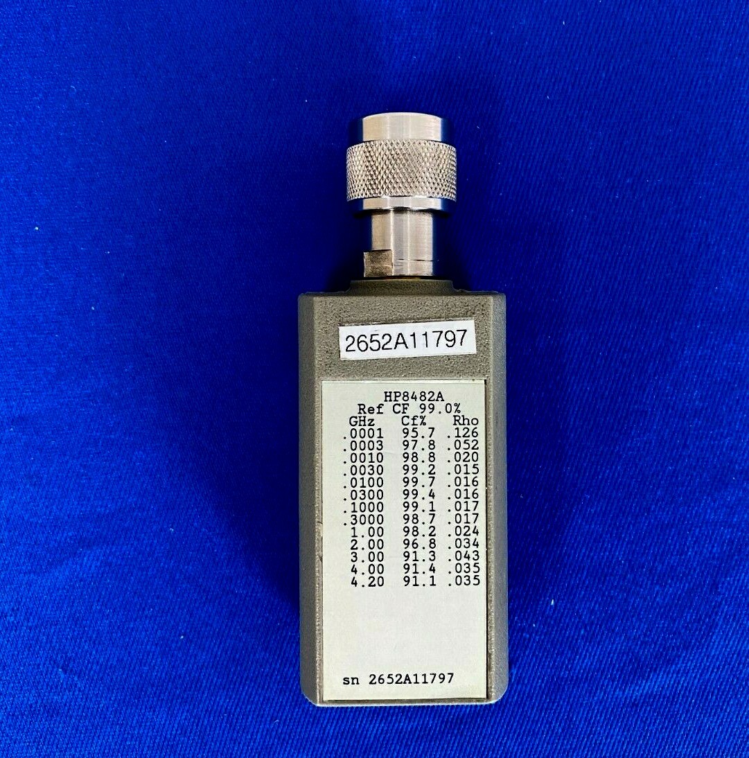 Agilent 8482A RF Power Sensor 100 kHz - 4.2 GHz, 1u-100mW, Type N