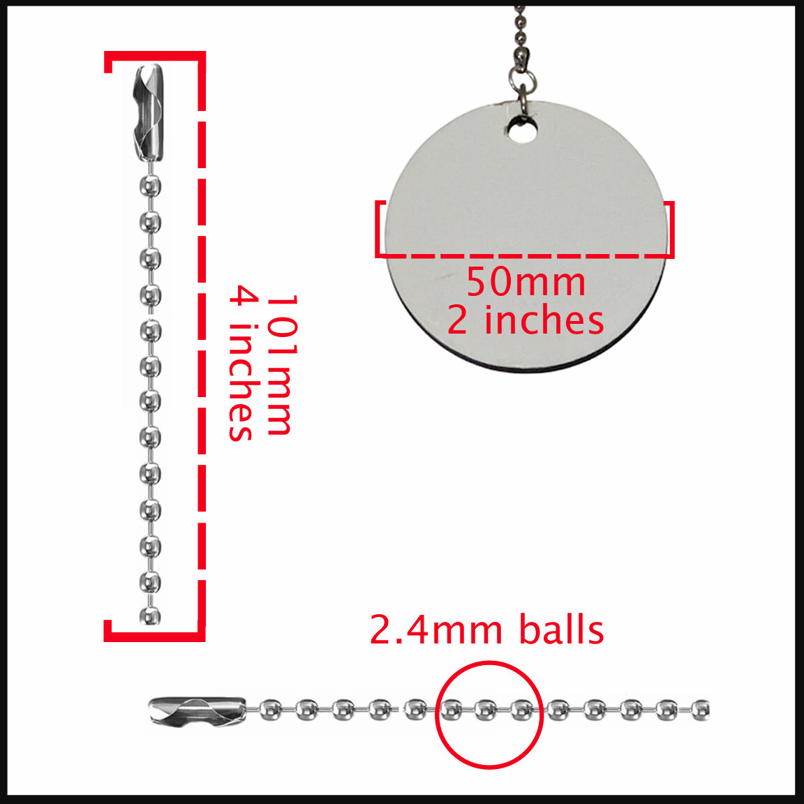 2 x Nautical Lighthouse Ceiling Fan Lighting Pull Chain Extension Chain Charm