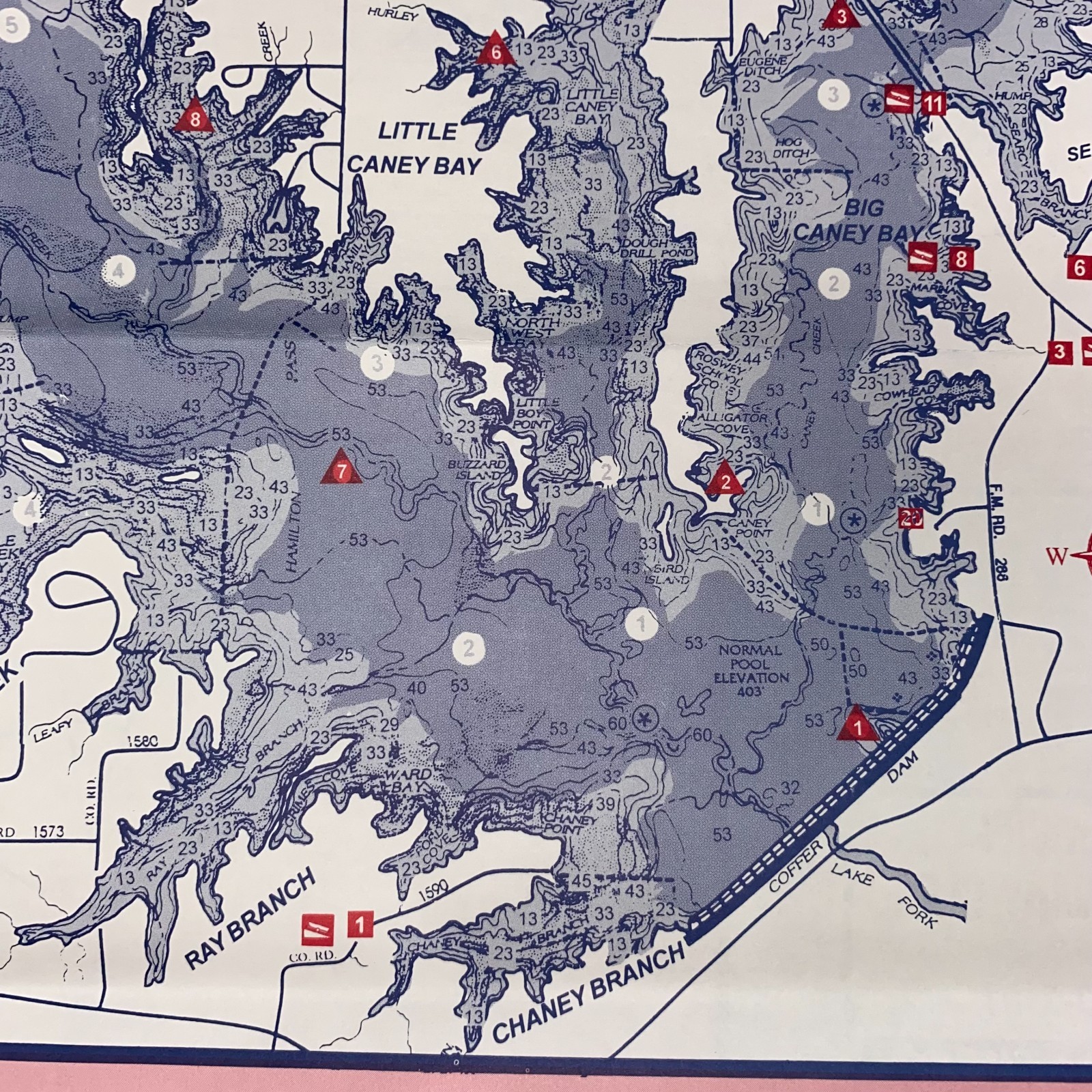 Texas Lakes Fishing Maps