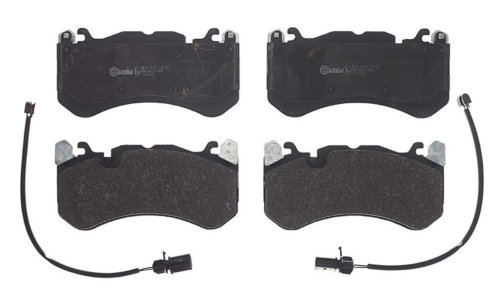 Brembo P50127 Low-Met Alloy Steel Front Disc Brake Pad Set AUDI OE# 4F0698151G