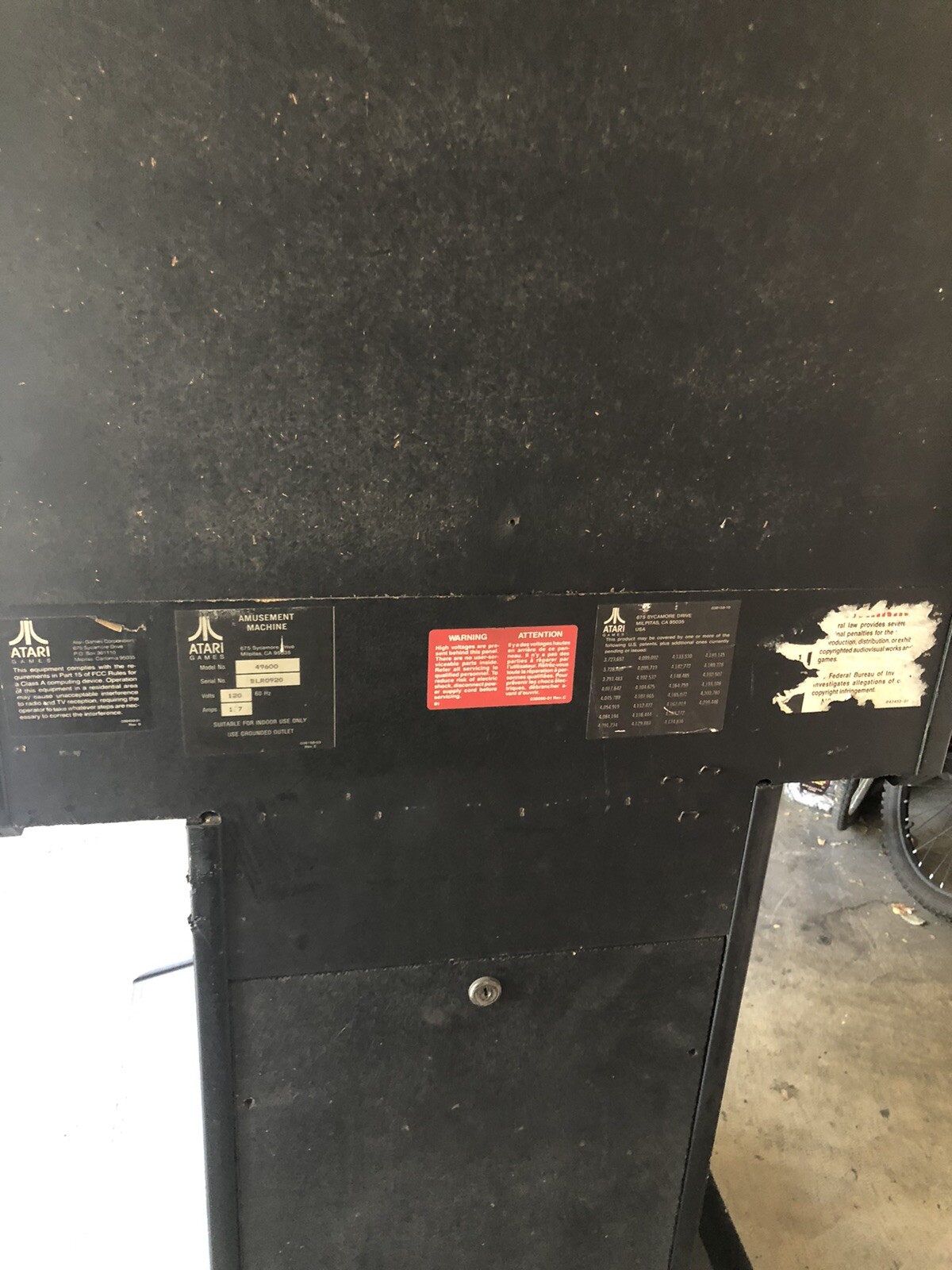 BLASTEROIDS Asteroid Arcade Machine by Atari (Great Condition) *RARE*