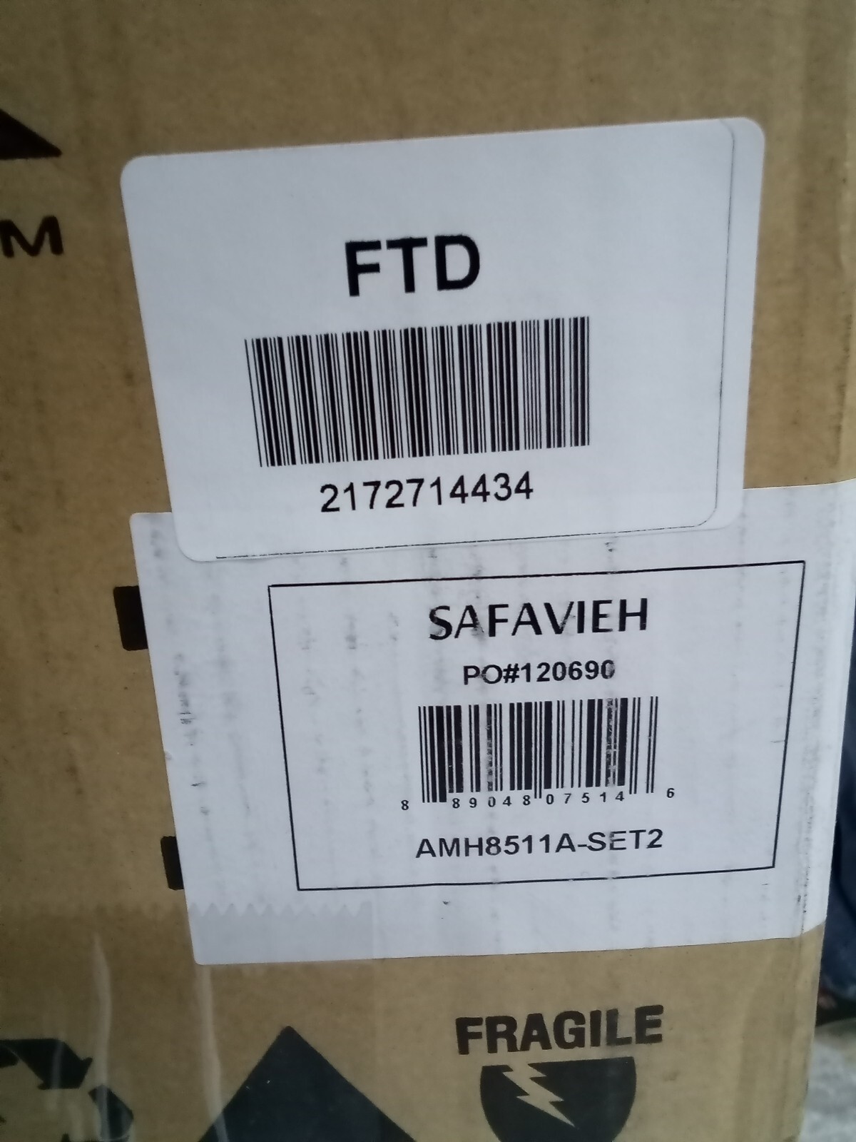 Safavieh Burris Side Chair, Reduced Price 2172714434 AMH8511A-SET2
