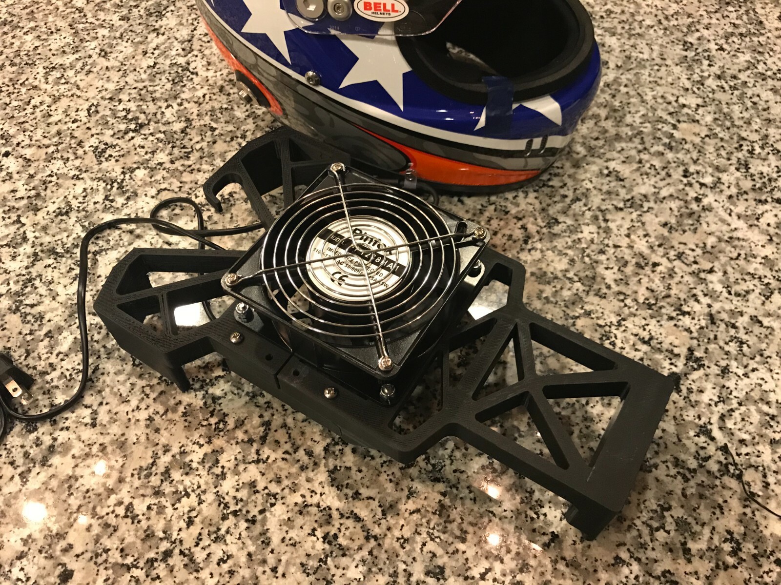 Alpha Helmet Dryer by AH Pro Products for full face race and motorcycle helmets