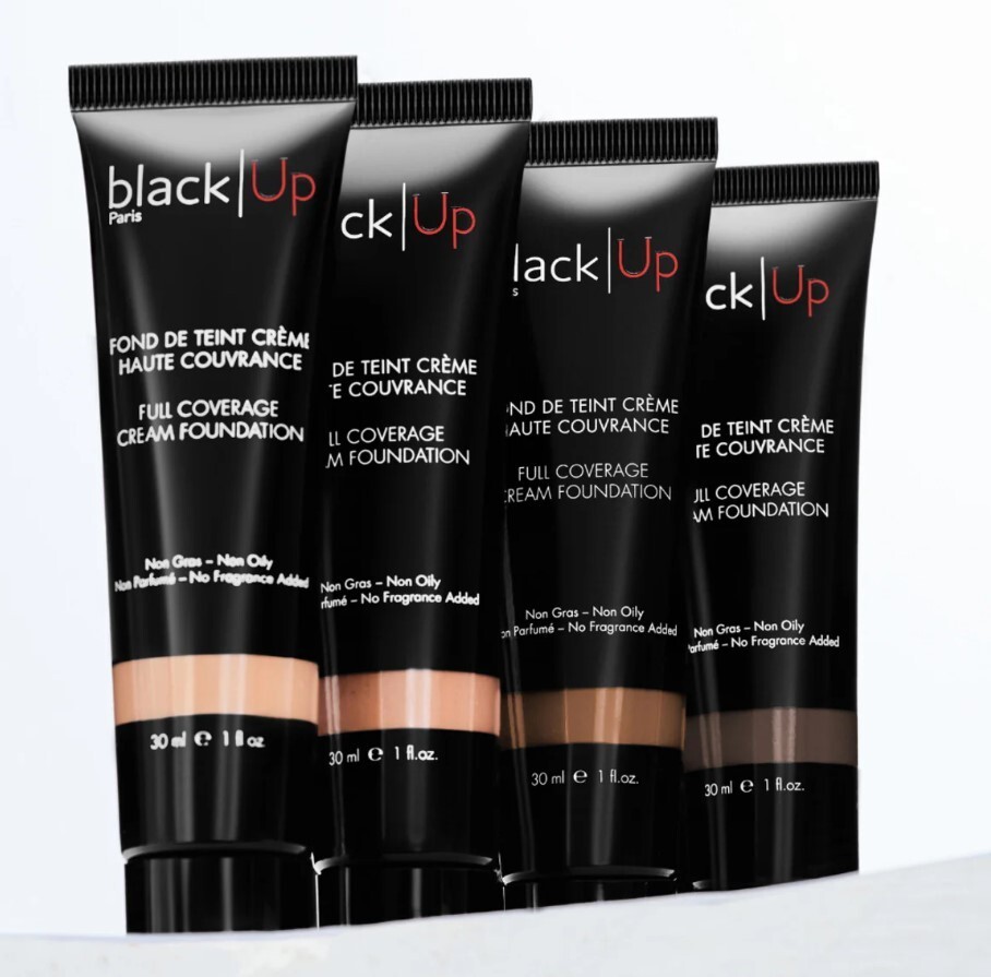 Black Up Full Coverage Cream Foundation Oil Free 1.0 Oz (Please Select Color)