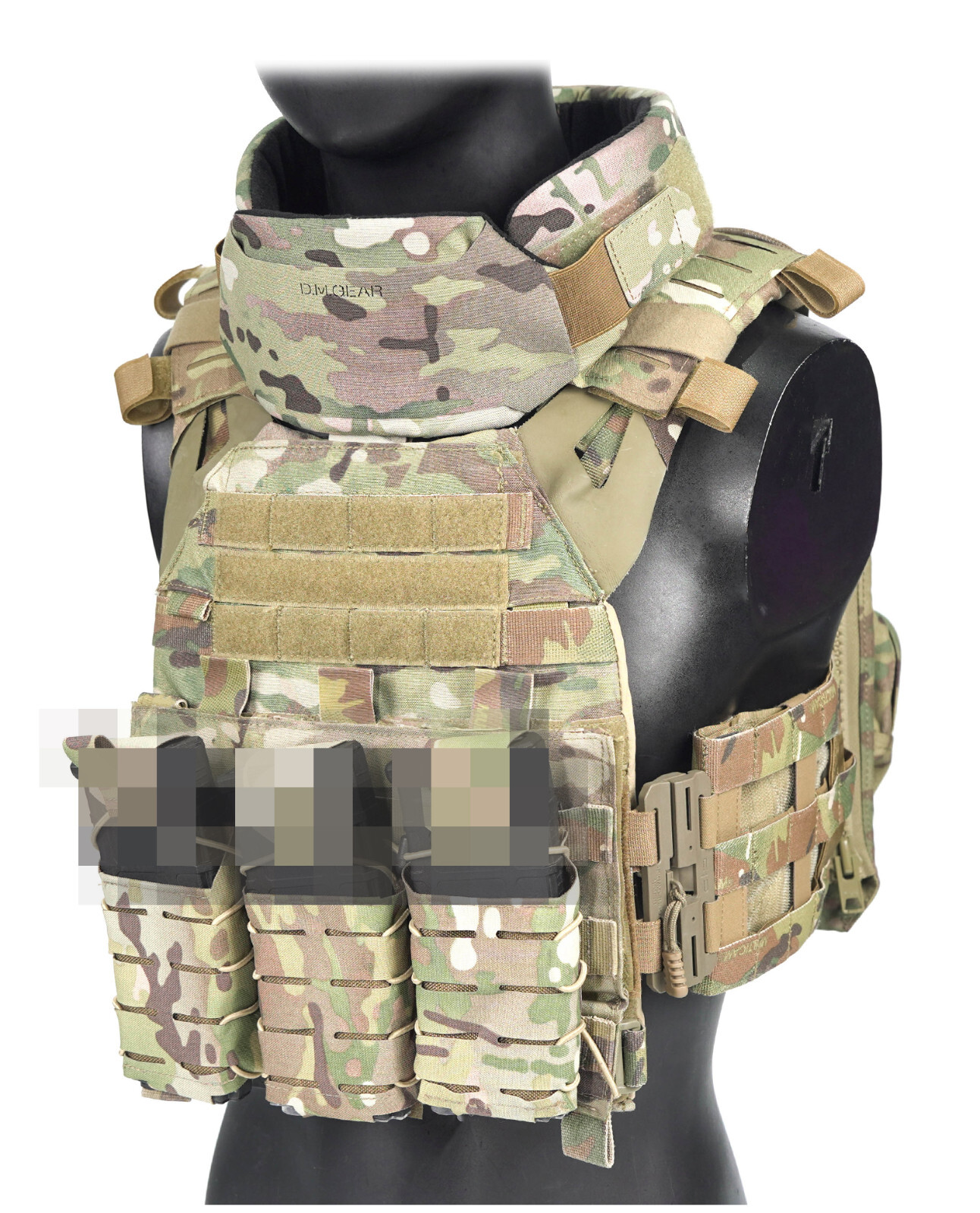 DMGEAR tactical vest universal collar 2.0 neck armor for JPC FCSK 6094 CPC Vest