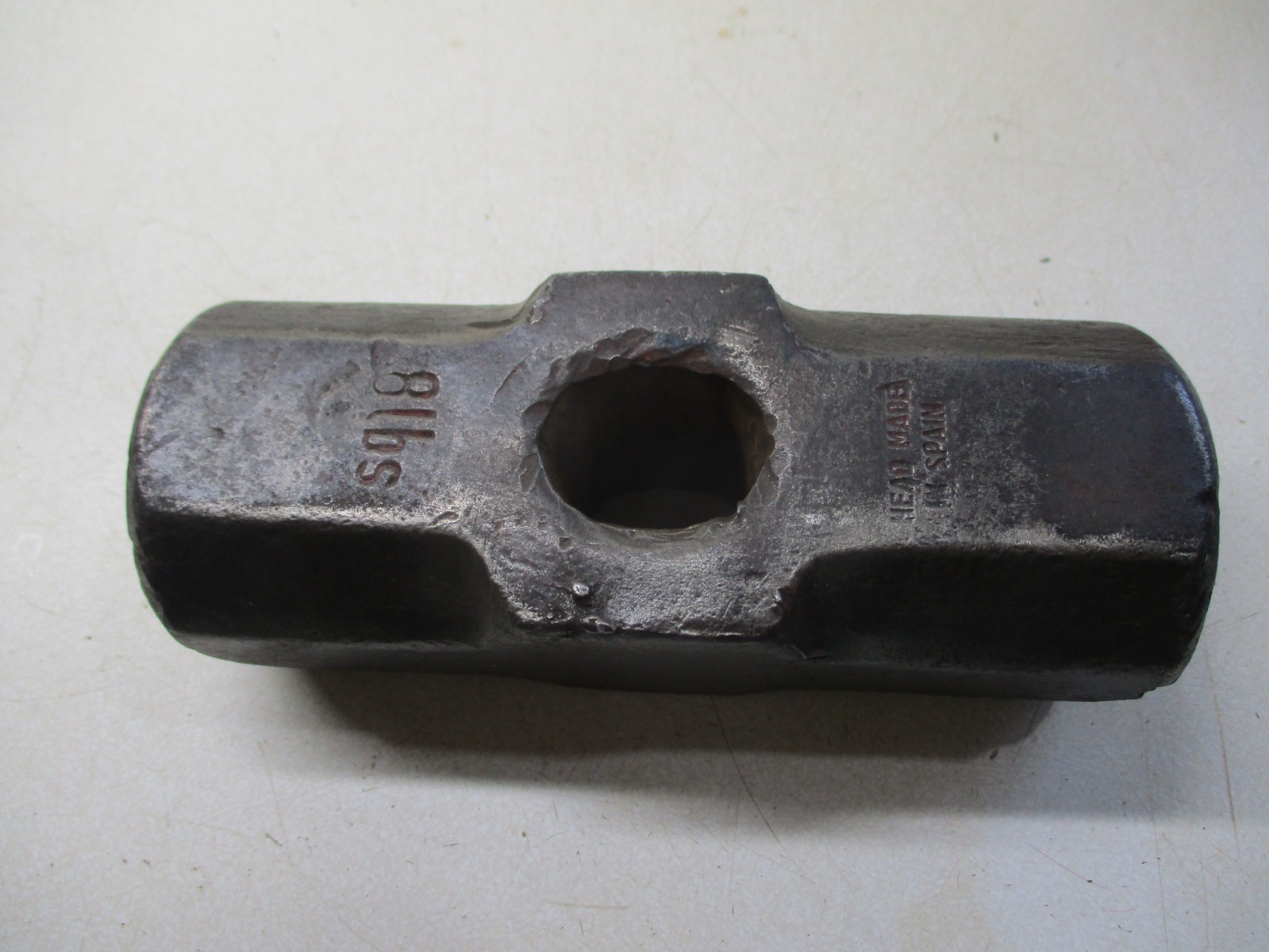 Unbranded 8 lb Blacksmith Sledge Hammer Stamped Head Made In Spain