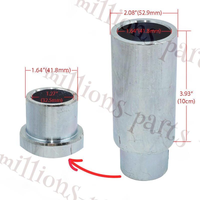 2pcs Lift Tall Truck Extension Adapter Height Extensions Dia. 42mm