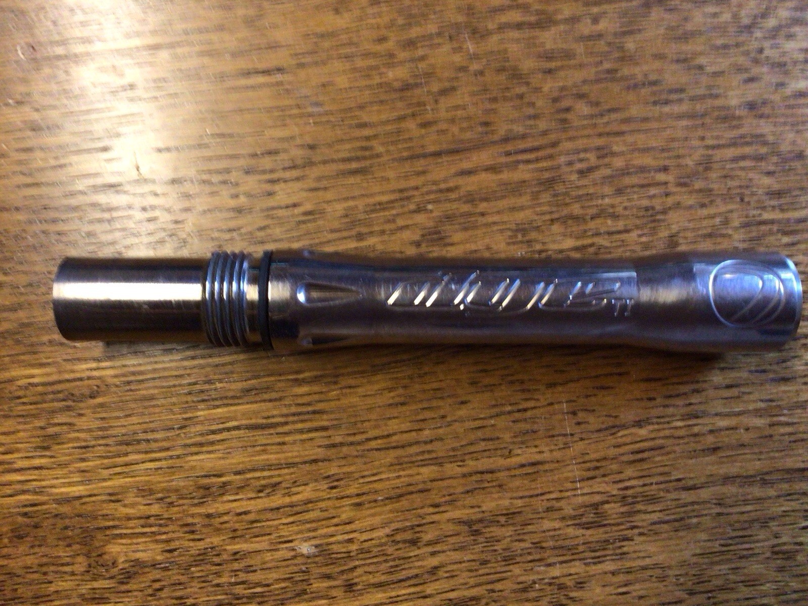 Dye Precision Paintball Boomstick Ti Barrel Back Angel Thread Titanium
