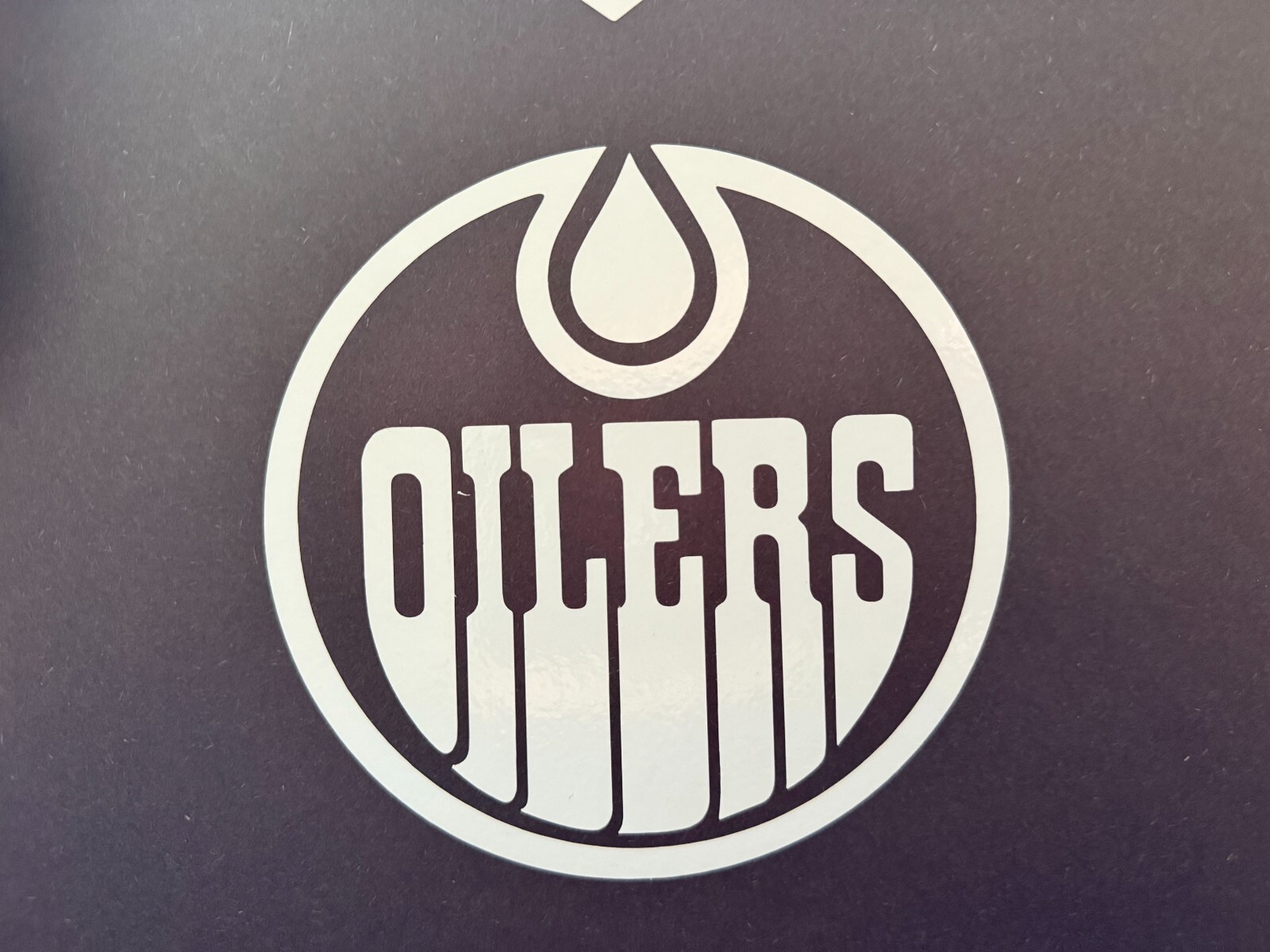 NHL EDMONTON OILERS HOCKEY VINYL STICKER DECAL