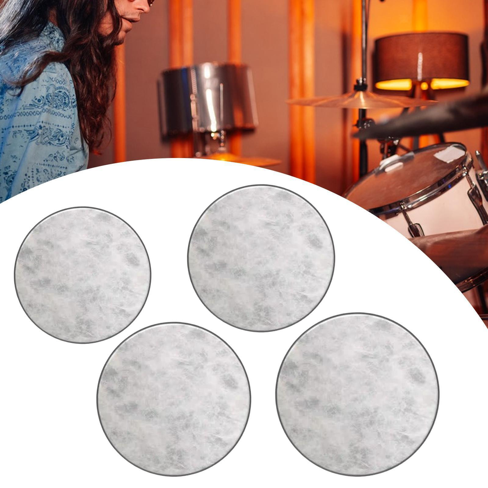 Drum Head Parts Imitation Animal Drum Head for Performance Stage Beginners