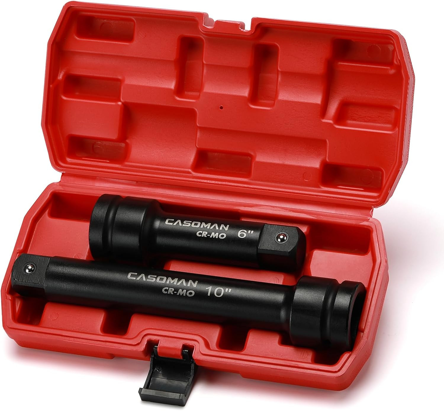 1" Drive Impact Extension Bars 6" & 10" CR-MO Steel Socket Extensions
