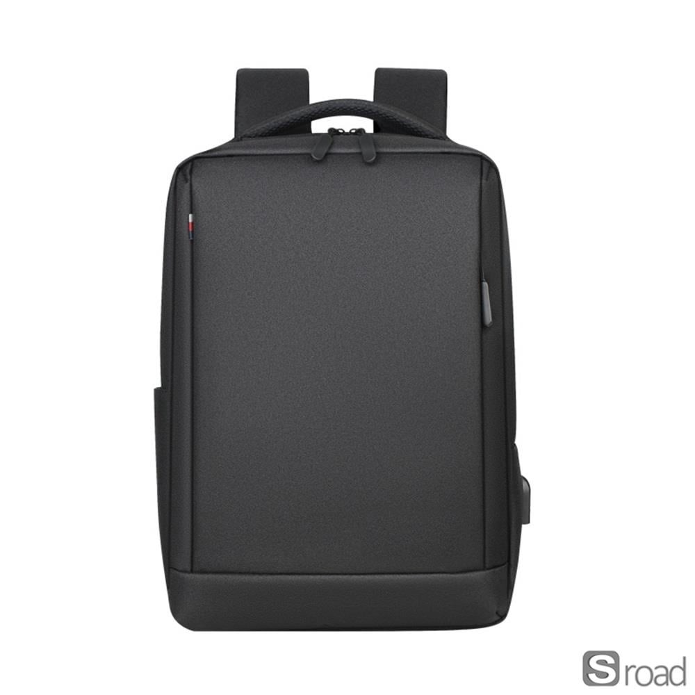 14" Laptop Backpack Anti-Theft USB Charge Water Resistant Oxford School Business