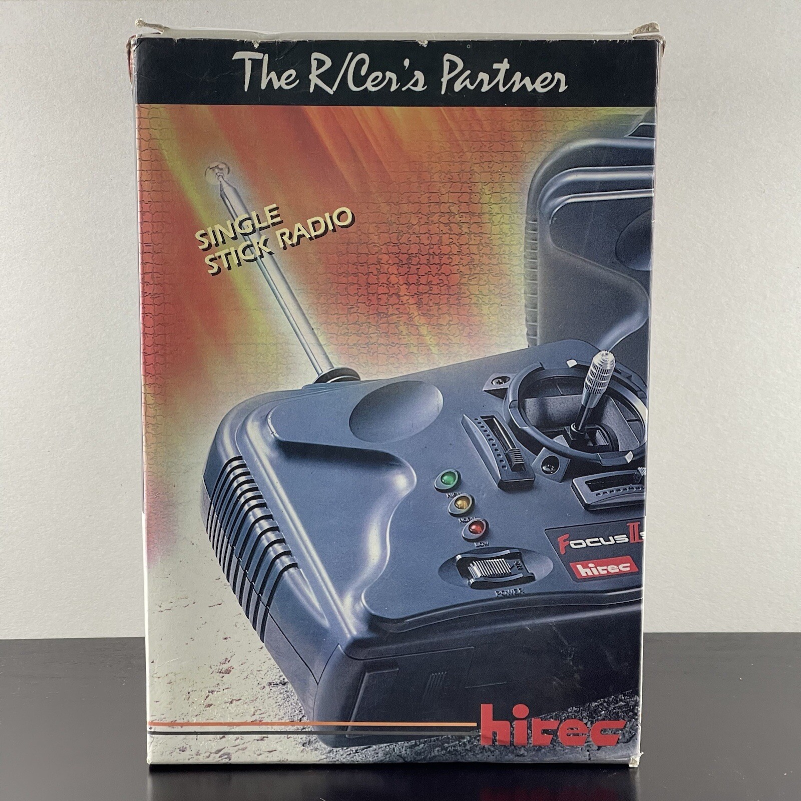 New Hitec Single Stick Radio Control Focus 3 AM 3SS Channel R/C Aircraft Remote