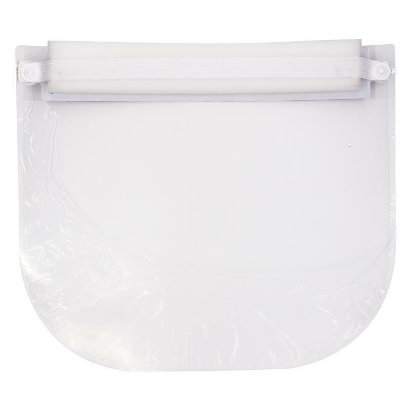 LOT 5 Safety Full Face Shield Guard Protector Mask Head Band Elastic Reusable