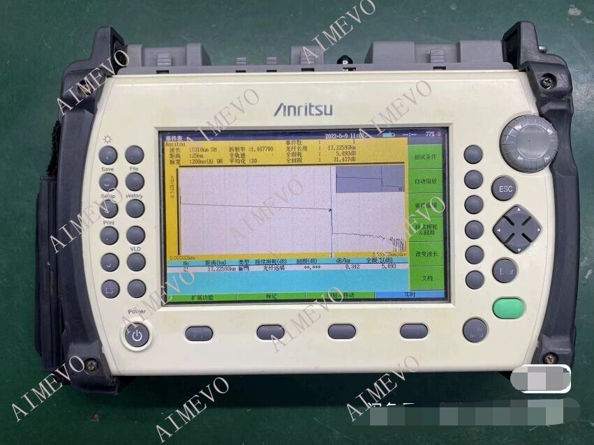 anritsu MT9082A9 OTDR Optical Time Domain Reflectometer