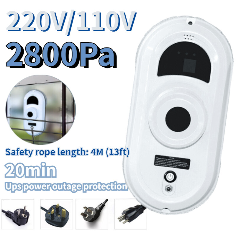 220V/110V Window Cleaning Machine Automatic Remote Control Smart Robot Cleaner