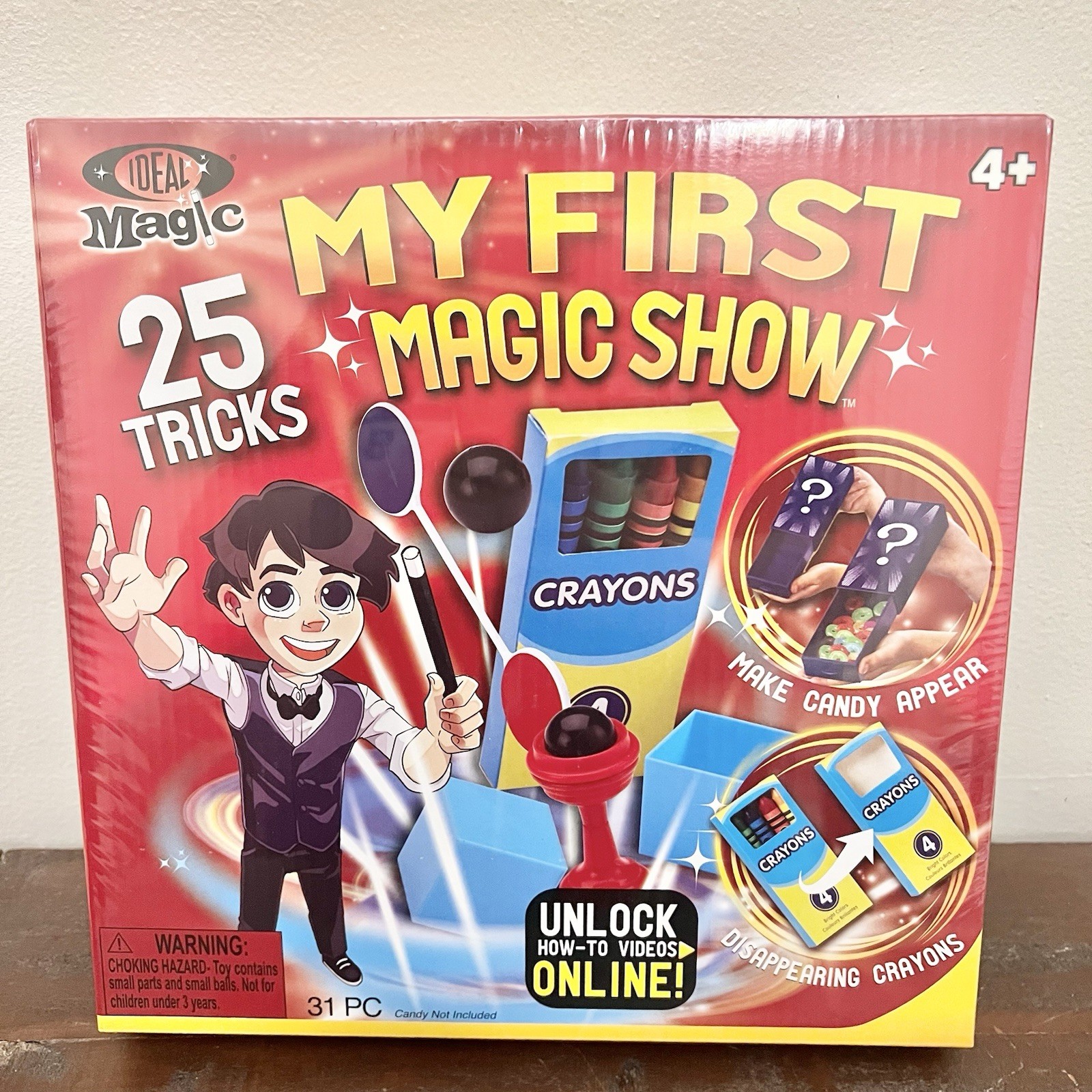 Ideal Magic My First Magic Show Learn 25 Easy Tricks with Props Great for ...