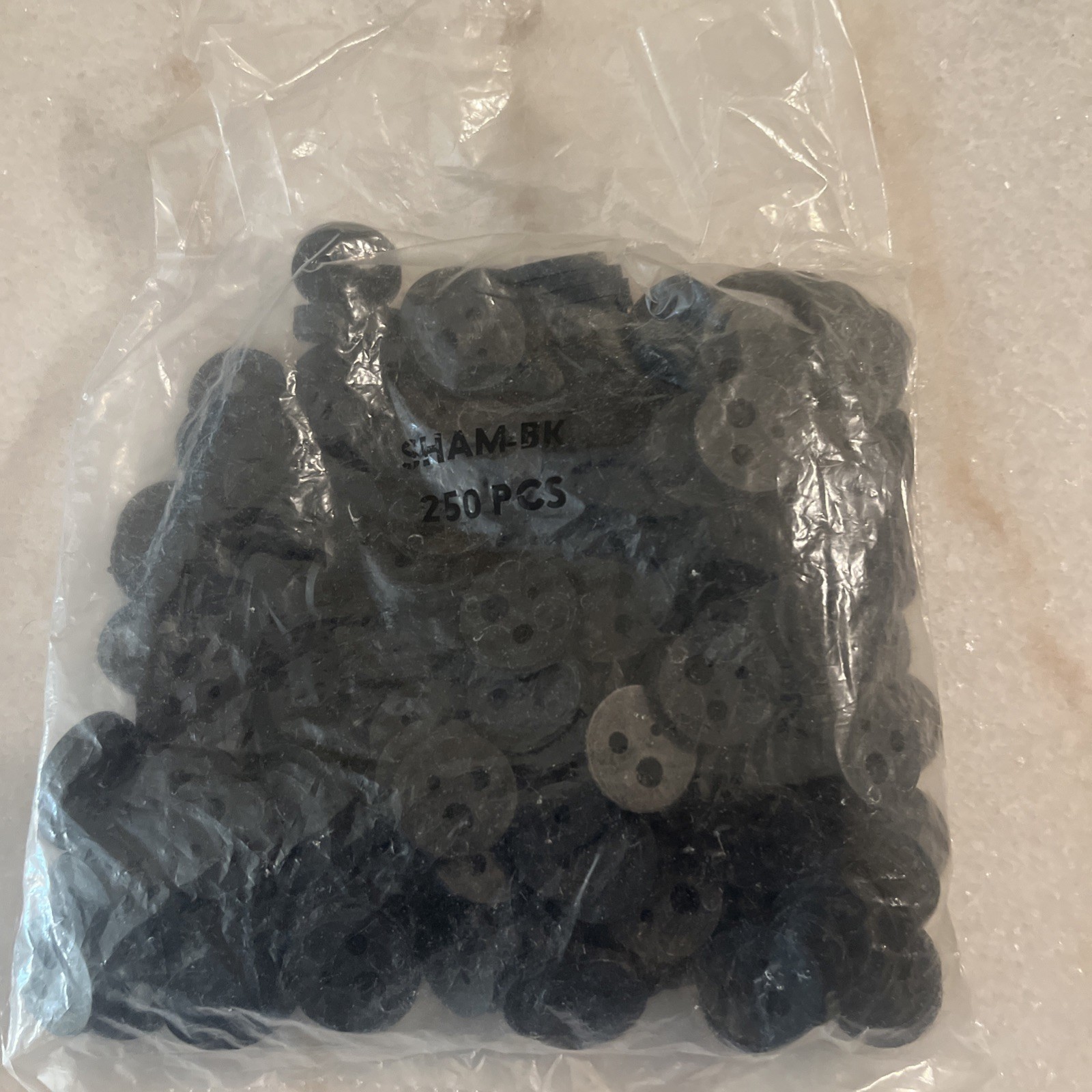 250 SHAM Black Inventory Control Rubber Clip