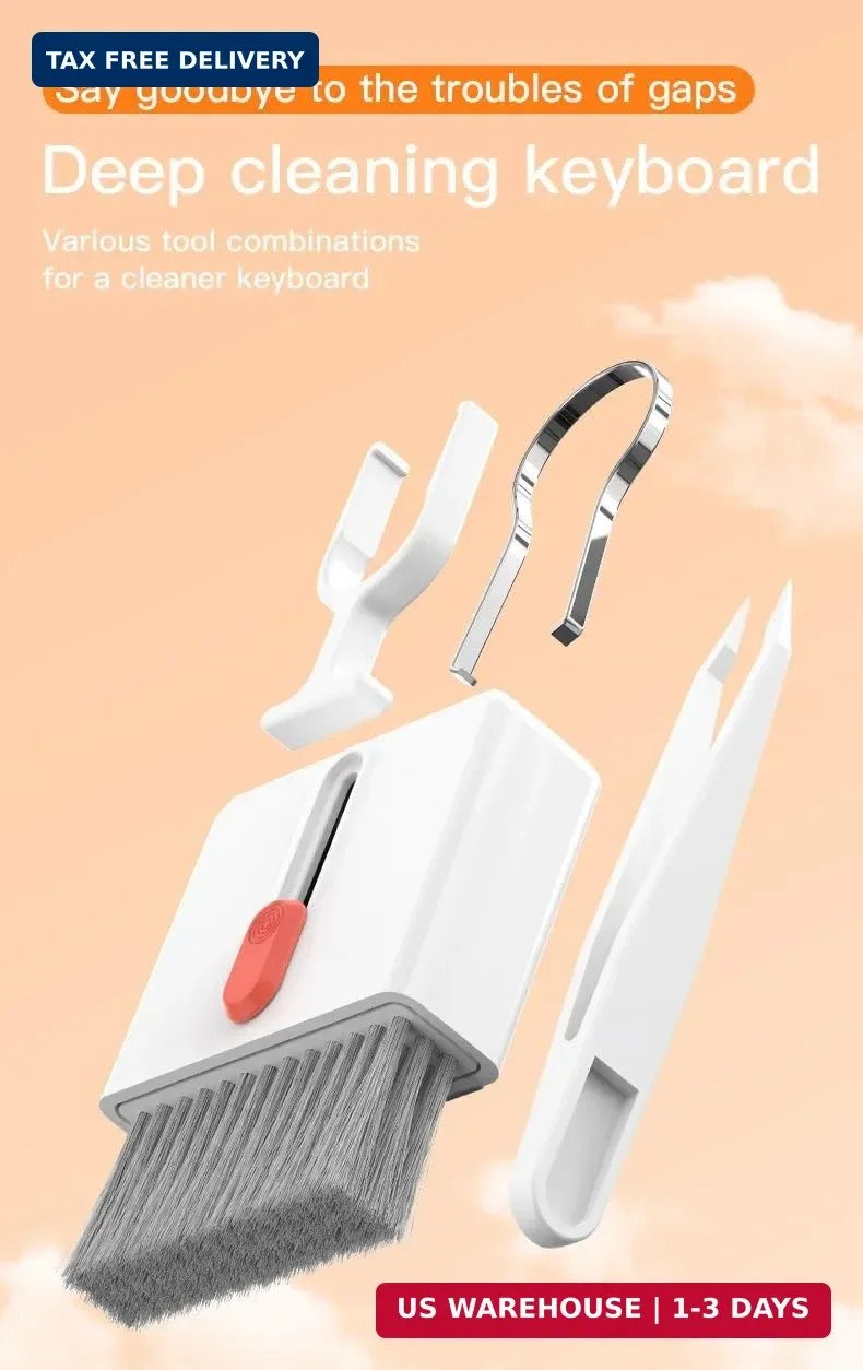 32-in-1 Multi-Functional Cleaning Kit for Electronics Including Headphones,Mobil