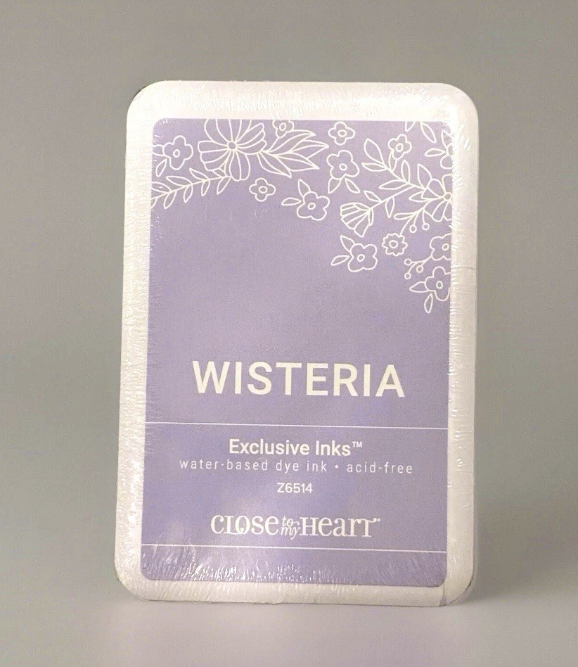 CTMH Magnetic Ink Pad WISTERIA Water Based Ink Stamp Pad Sealed New & Unused