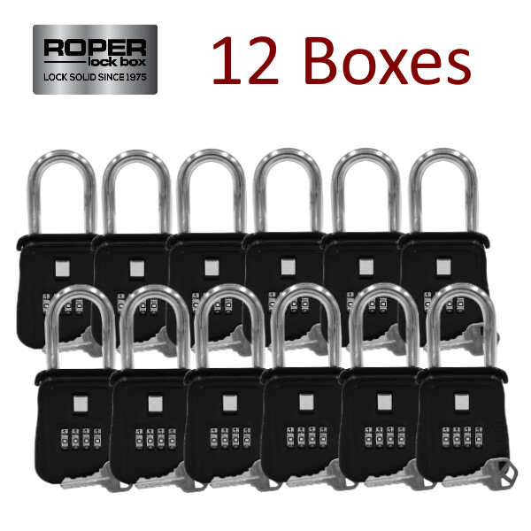 {LOT OF 12} Key Lock Box for Realtor & Real Estate (REO) - Door Hanger FAST SHIP