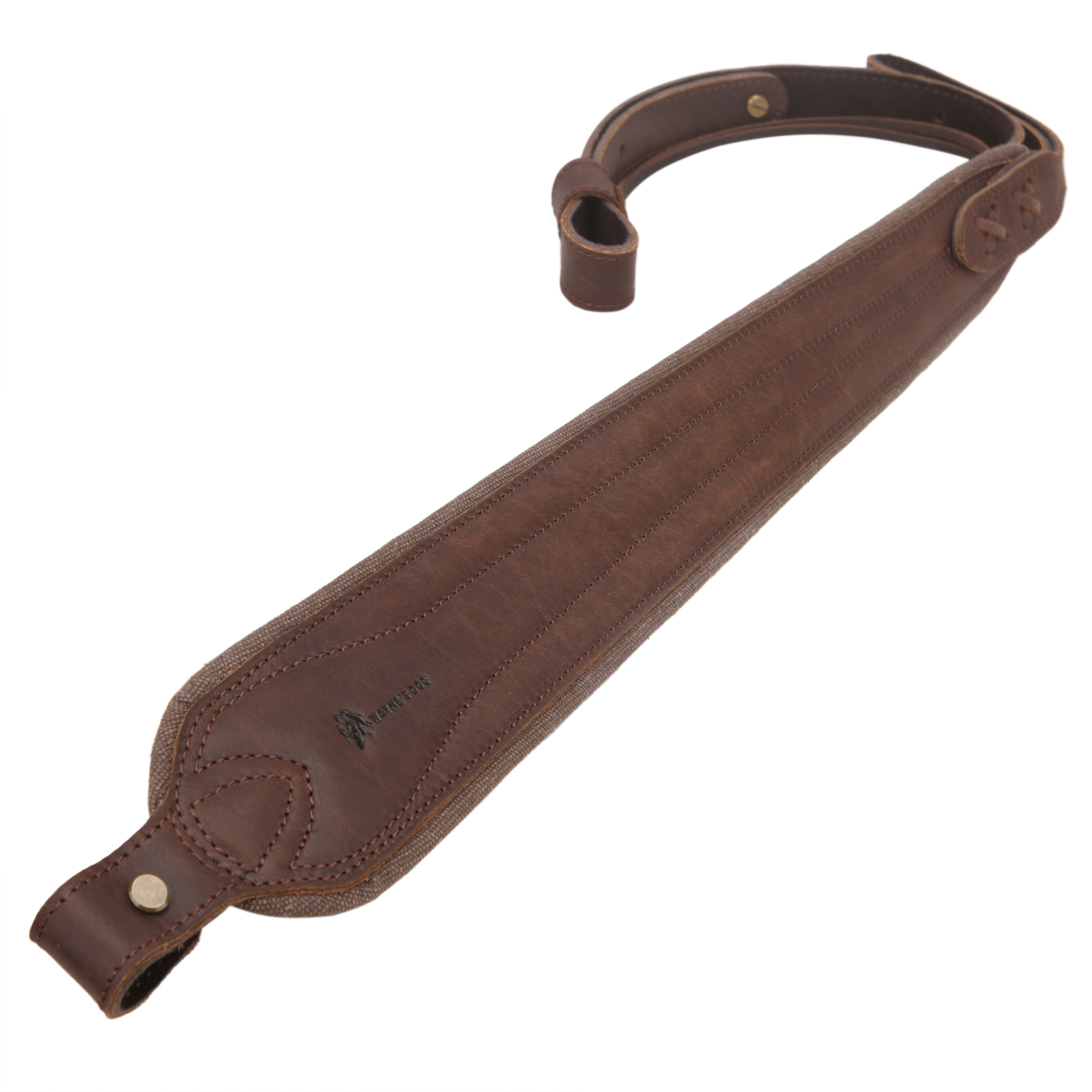 Genuine Leather Rifle Sling Gun Carry Belt Strap Shooting Rest Sling for Hunting