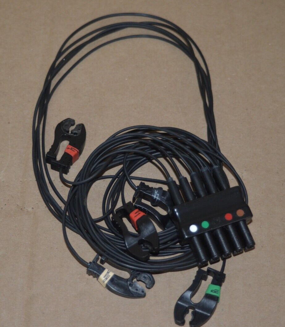 SCHILLER TRANSLUCENT LEAD SET FOR 5-LEAD SET PAT. CABLE