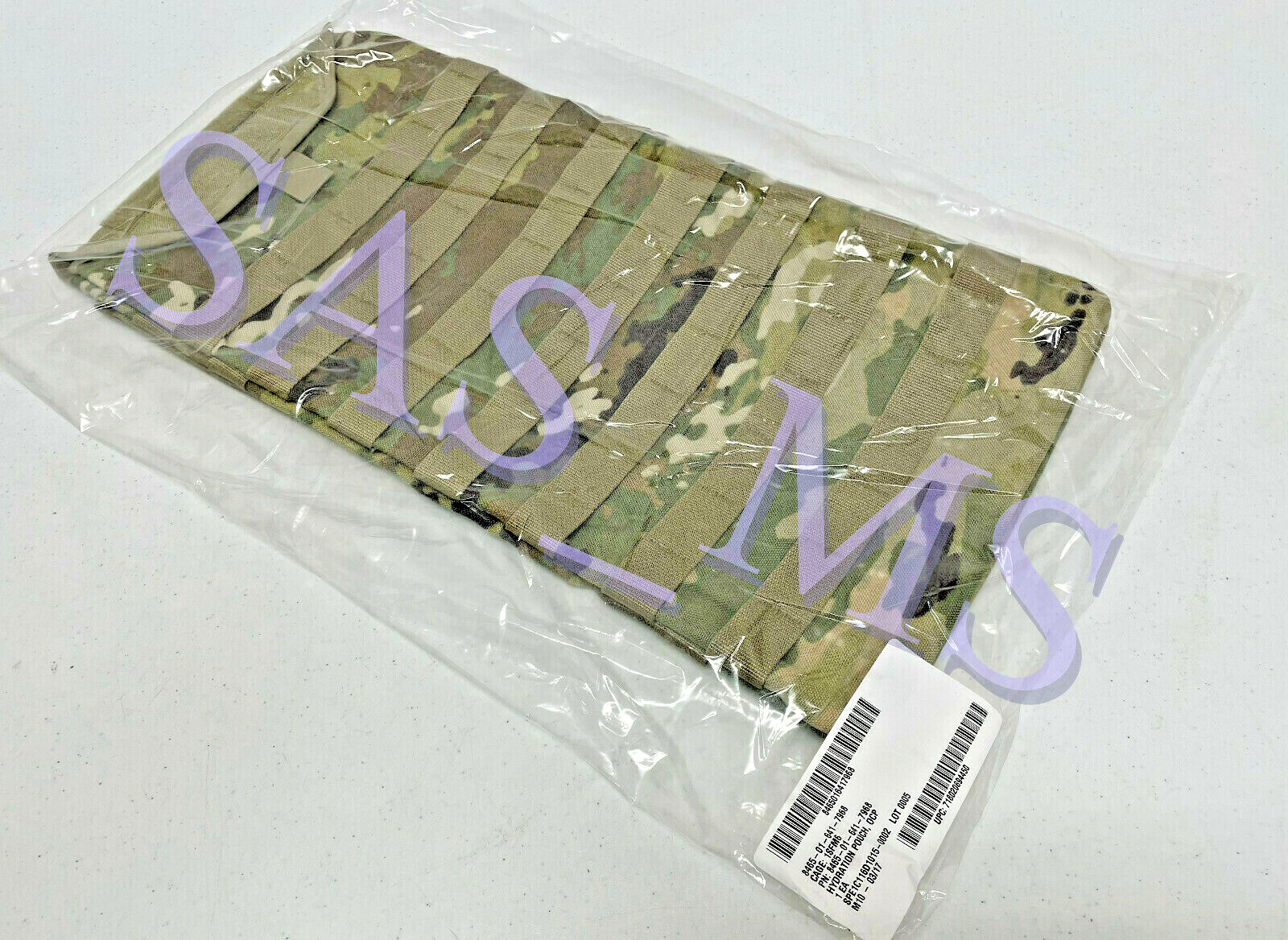 OCP W2 SCORPION IMPROVED MOLLE MEDIC SYSTEM HYDRATION POUCH W/ SKILCRAFT BLADDER