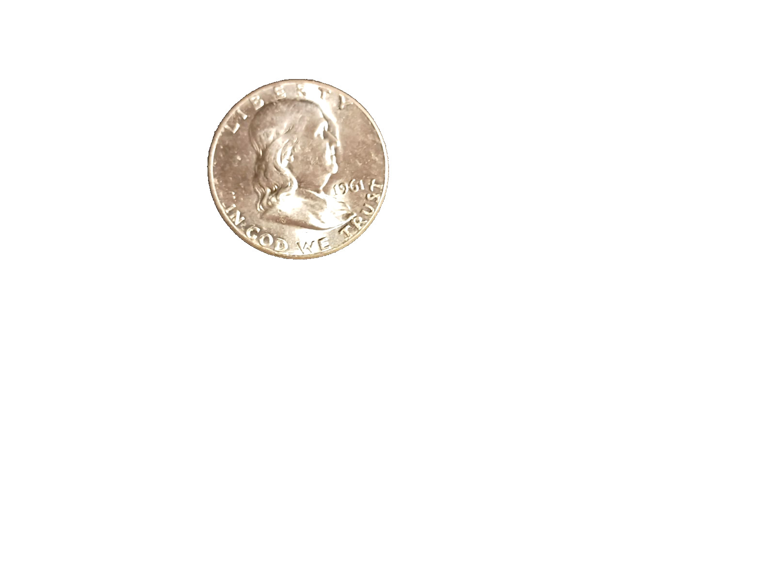 1961 Benjamin Franklin Half dollar Coin-Brilliant-Uncirculated