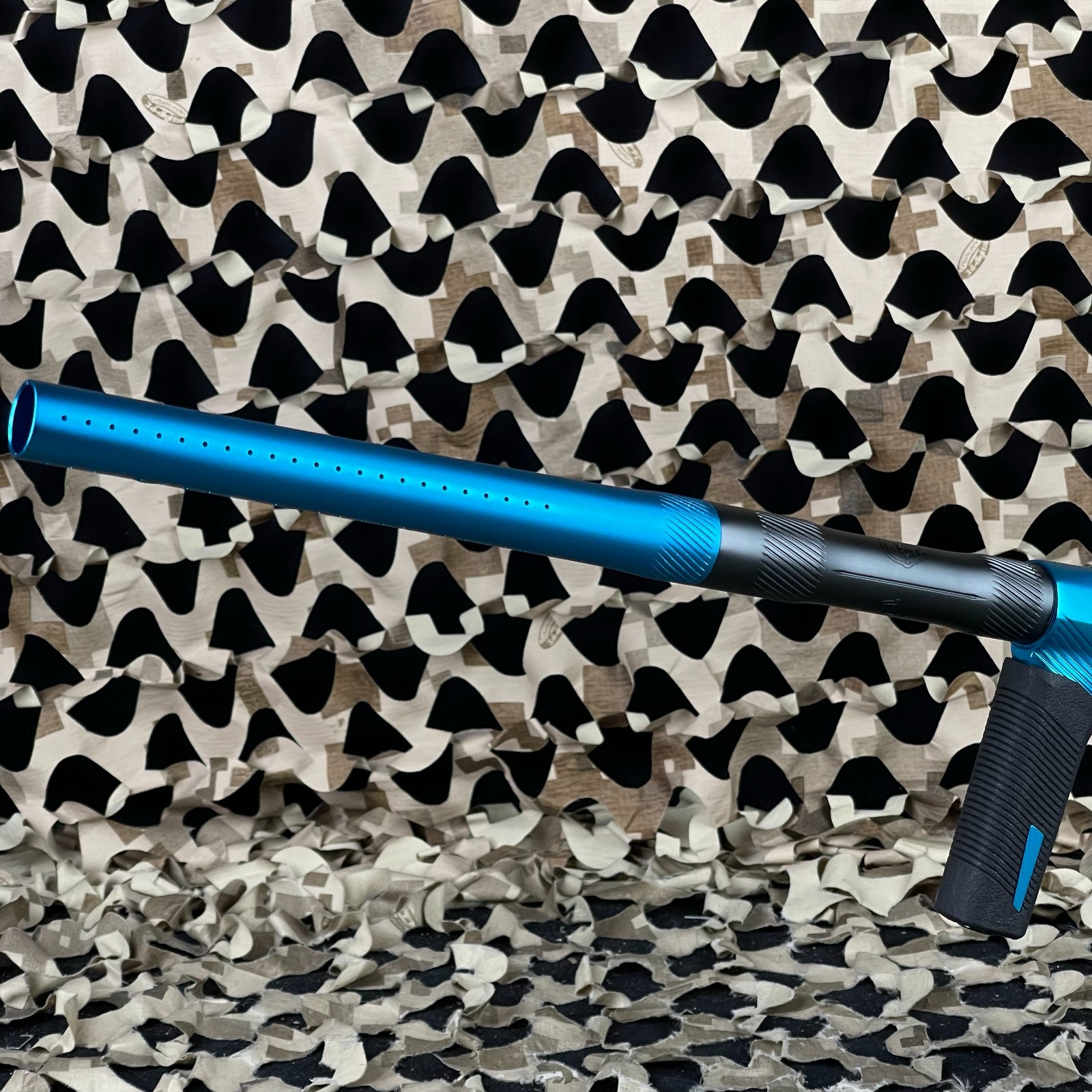 NEW Method DLX Shocker Era Paintball Gun - Teal/Gray