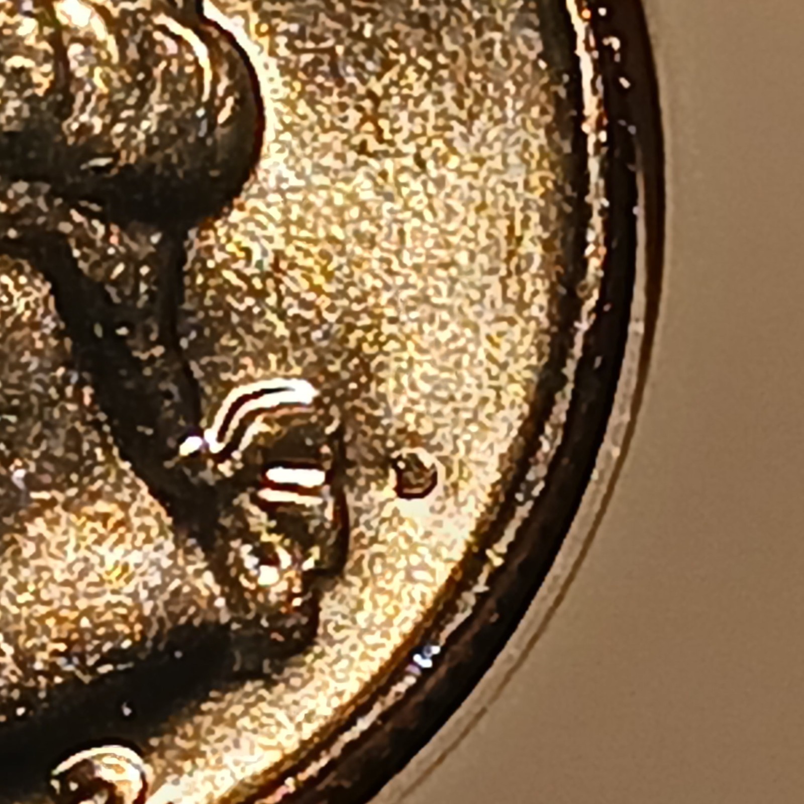 1972 D Washington Quarter BU Filled D