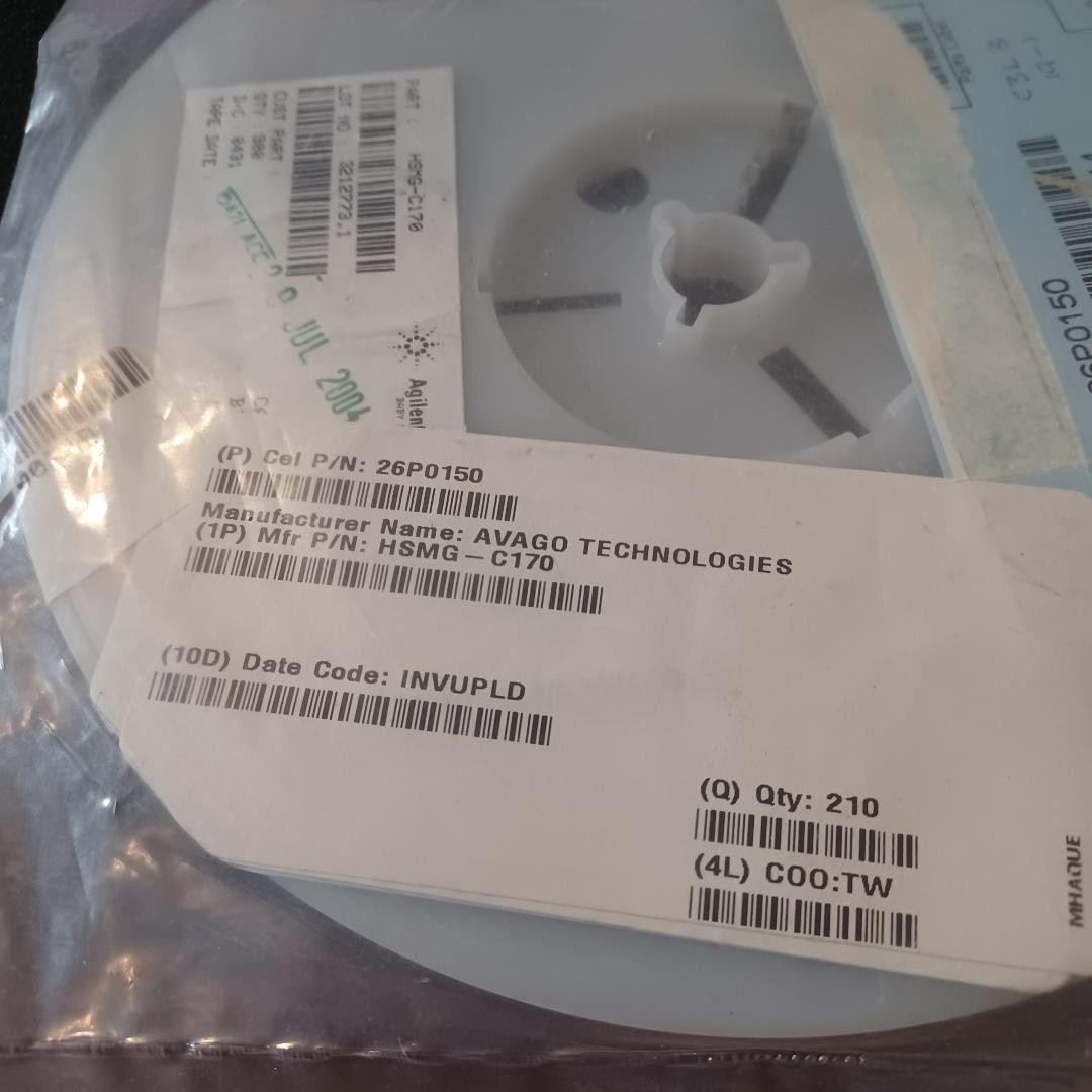 200 PCS HSMG-C170 Avago LED Green 15mcd 570nm 20mA 2.2V SMT 0805 ROHS