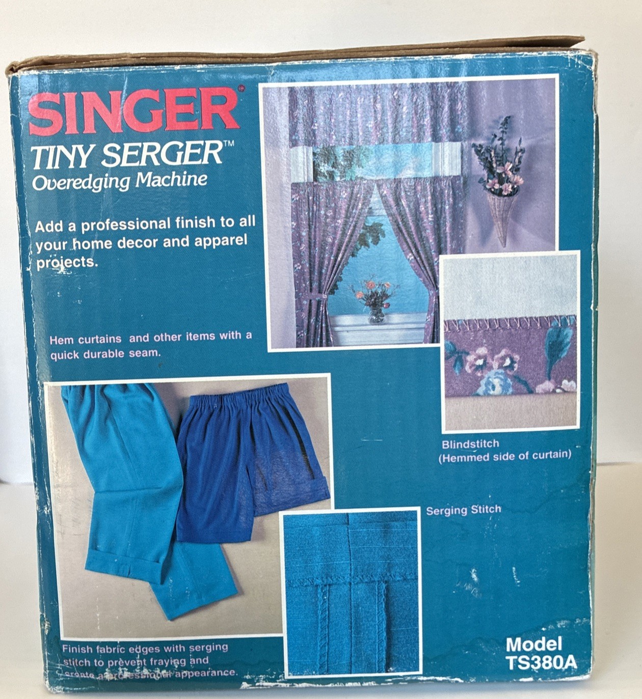 Singer Tiny Serger Electric Overedging Machine - (TS380A)