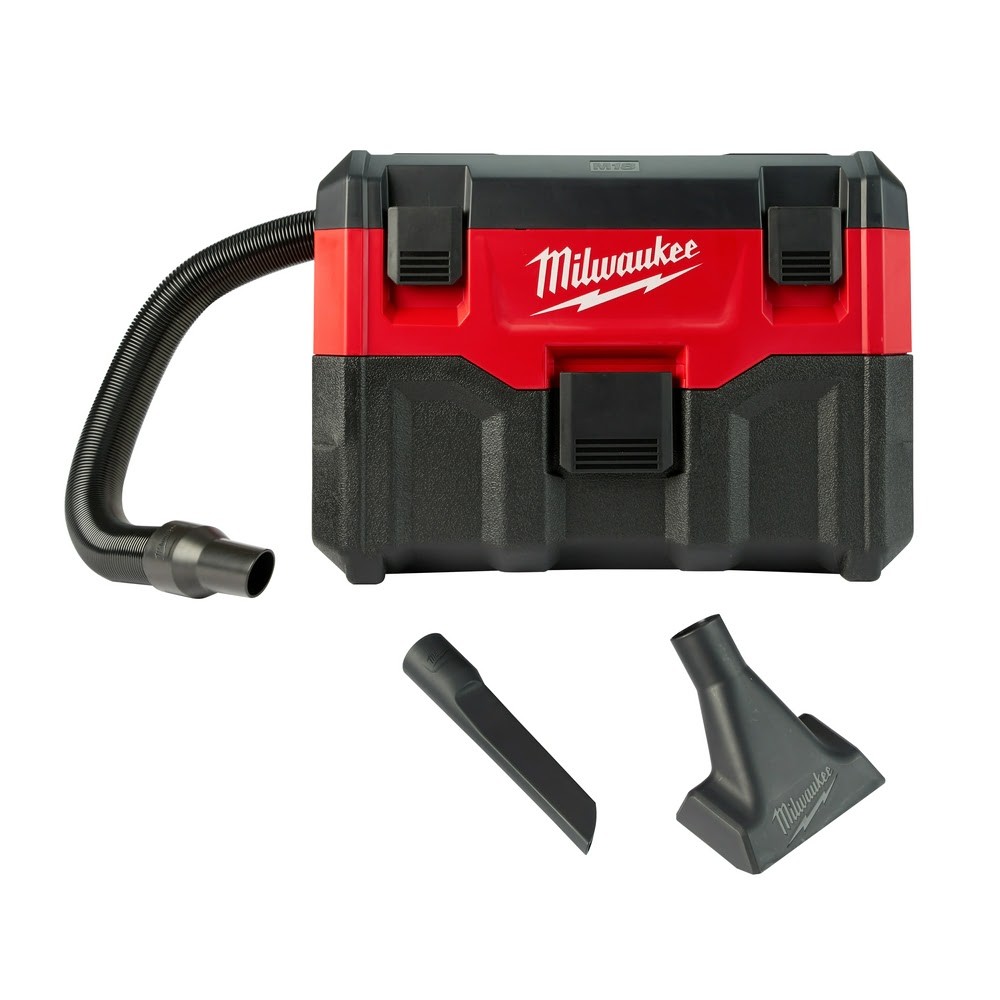 Milwaukee 0880-20 M18 2-Gallon Cordless Portable Wet/Dry Vacuum (Tool Only)