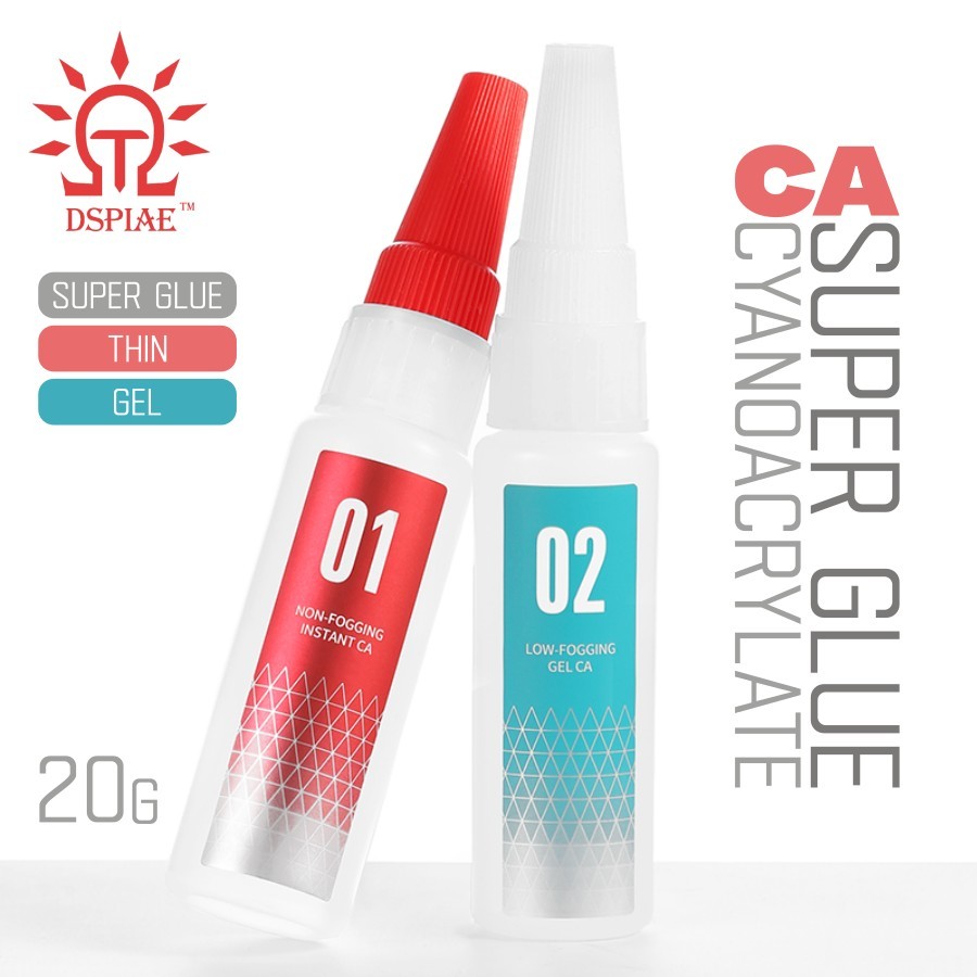DSPIAE: CA Glue - Assembly, PE, & Gap Fill Super Glue - LG-02 | NG-01