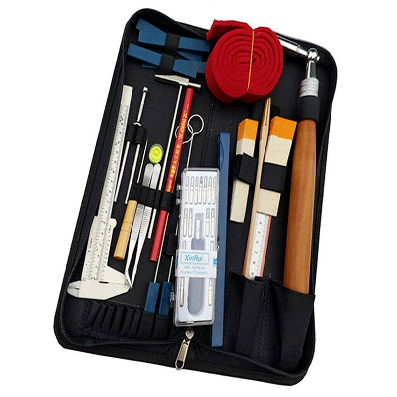 36pcs Professional Piano Tuning Tool Kit Tuner Repair Set w/ Storage Case NEW