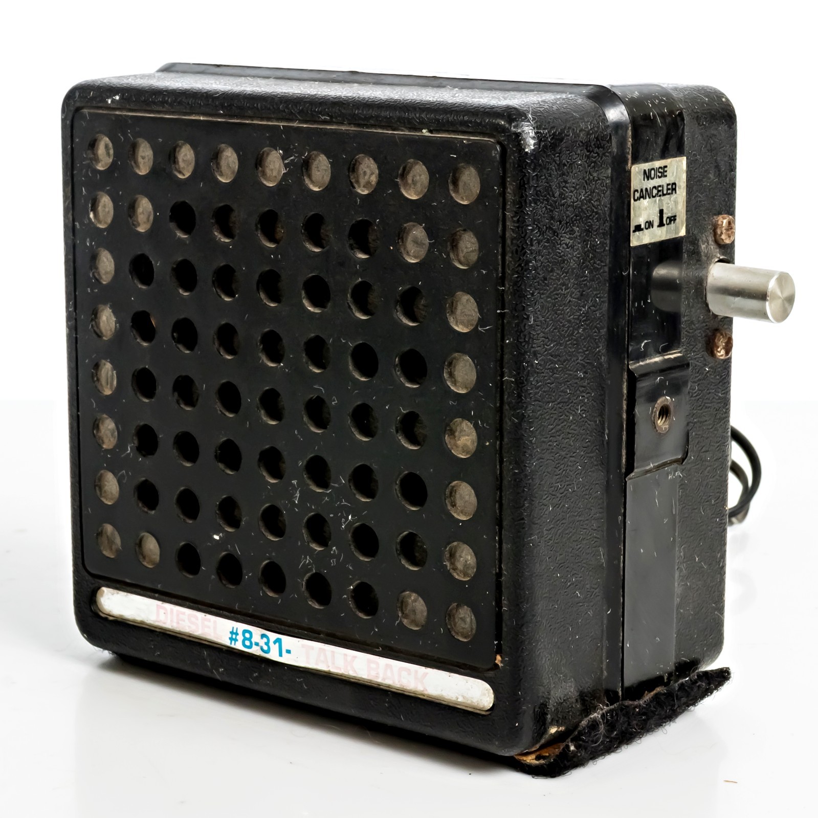 External CB Speaker Diesel Electronics Talk Back Noise Canceller #8-31