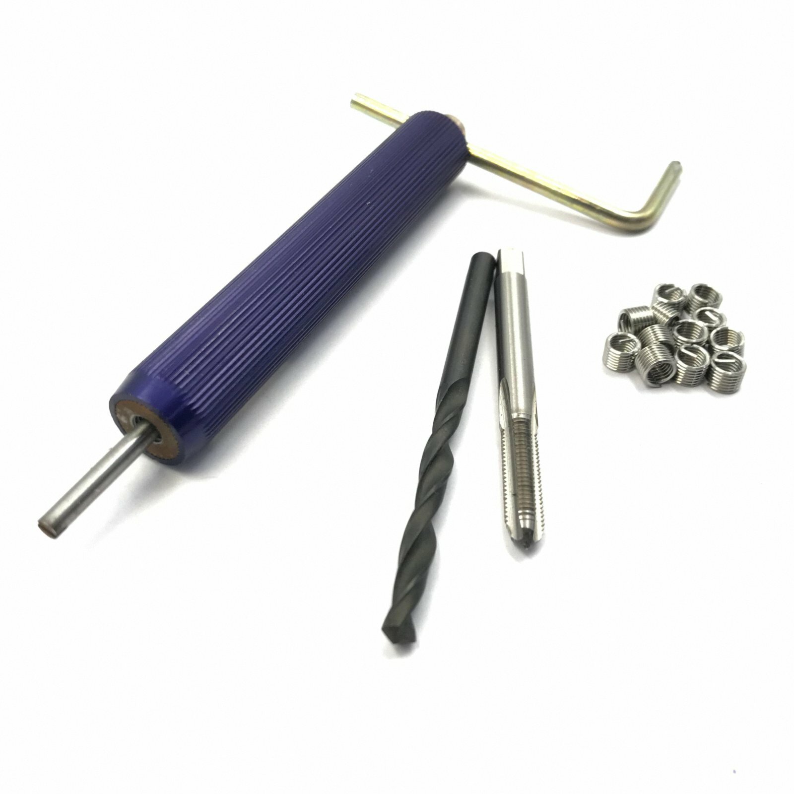 M4 x 0.7 Helicoil Thread Repair Kit Drill and Tap Insertion Tool
