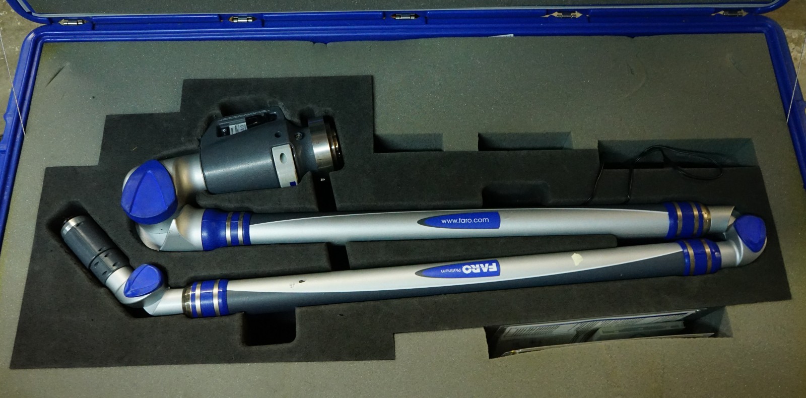 Parts FARO Platinum Arm Coordinate Measuring Machine In Case Tested
