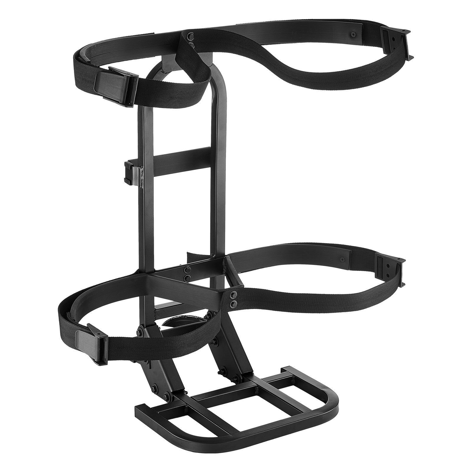 Heavy Load Bag Rack 27.1x15.6x29.7in for Golf Cart Rear Seat Black