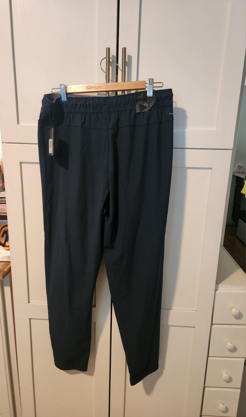 Motion Mens Transit Jogger Pants Lightweight Zip Pockets SzM