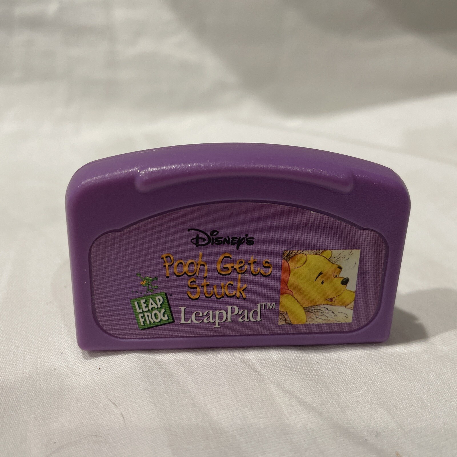 LEAPFROG - LEAPPAD - DISNEY'S POOH GETS STUCK - REPLACEMENT GAME CARTRIDGE