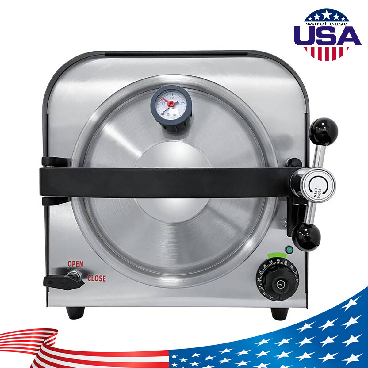 Autoclave Steam Sterilizer Dental Equipment Automatic Medical Sterilization