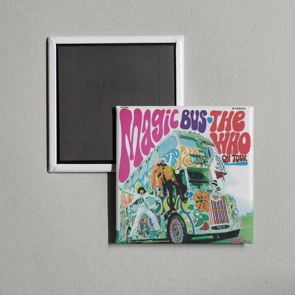 The Who - Magic Bus Album Cover Locker Fridge Magnet